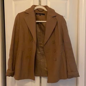 Kenneth Cole Camel Pea Coat